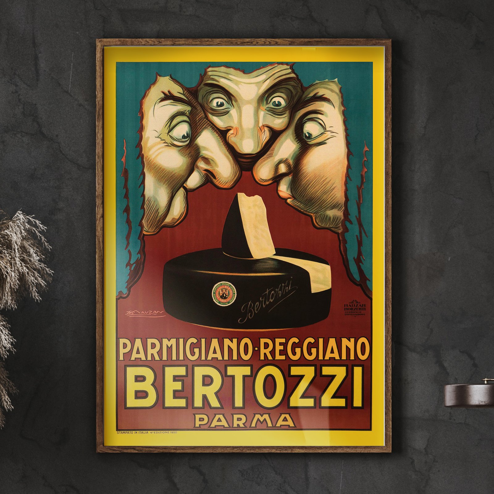 Parmigiano Reggiano Bertozzi | Achille Luciano Mauzan | 1930