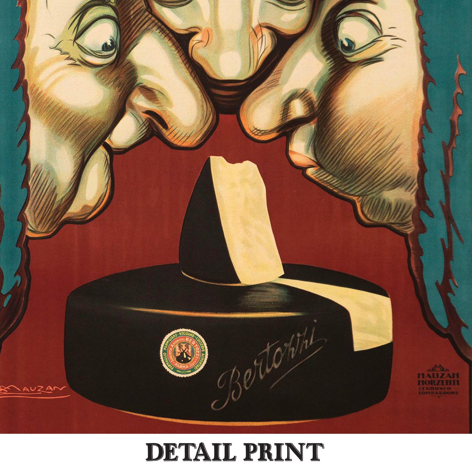 Parmigiano Reggiano Bertozzi | Achille Luciano Mauzan | 1930