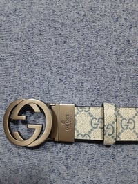 Image 7 of Gucci Belt Blue/Grey 2024