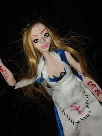 Alice in Wonderland horror OOAK art doll