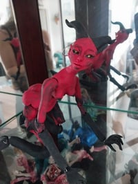 Ember succubus OOAK BJD art doll