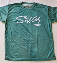 Image 1 of MONEY GREEN "SIGNATURE" DRY-FIT SHIRT 