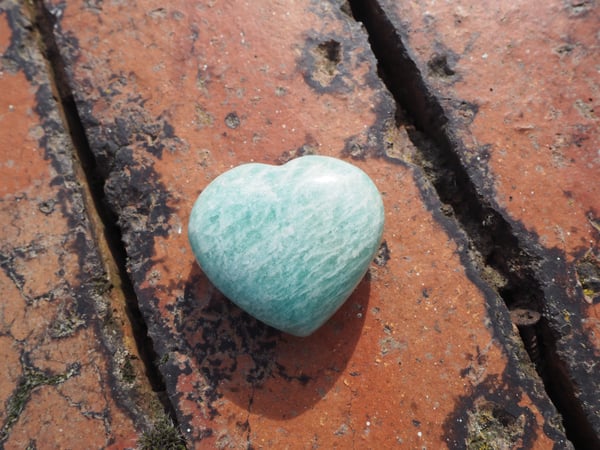 Image of Amazonite Heart 43g