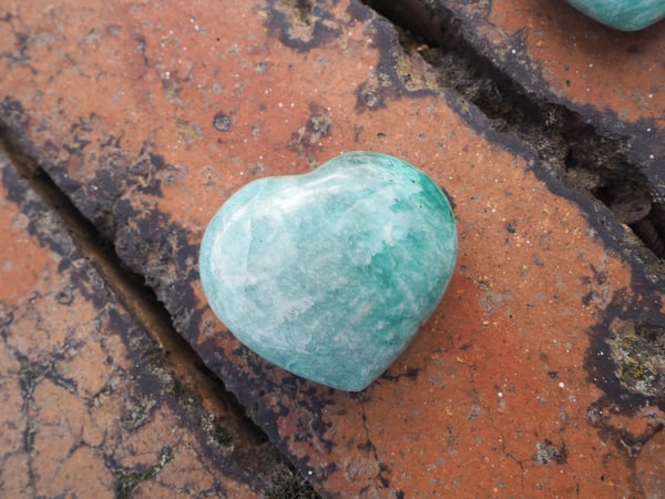 Image of Amazonite Heart 57g