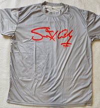 Image 1 of GREY "SIGNATURE" DRY-FIT SHIRT 
