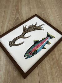 Image 4 of Deer and Weir Set