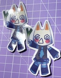 Image 3 of Toro Inoue x Miku sticker Set, Matte & Gloss + holo finish options 