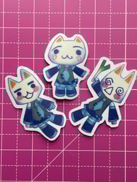 Image 1 of Toro Inoue x Miku sticker Set, Matte & Gloss + holo finish options 