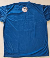 Image 2 of BLUE "SIGNATURE" DRY-FIT SHIRT 