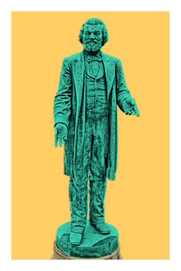 Image 1 of Frederick Douglass Statue Postcard
