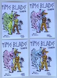 Image of Time Blade Postcard