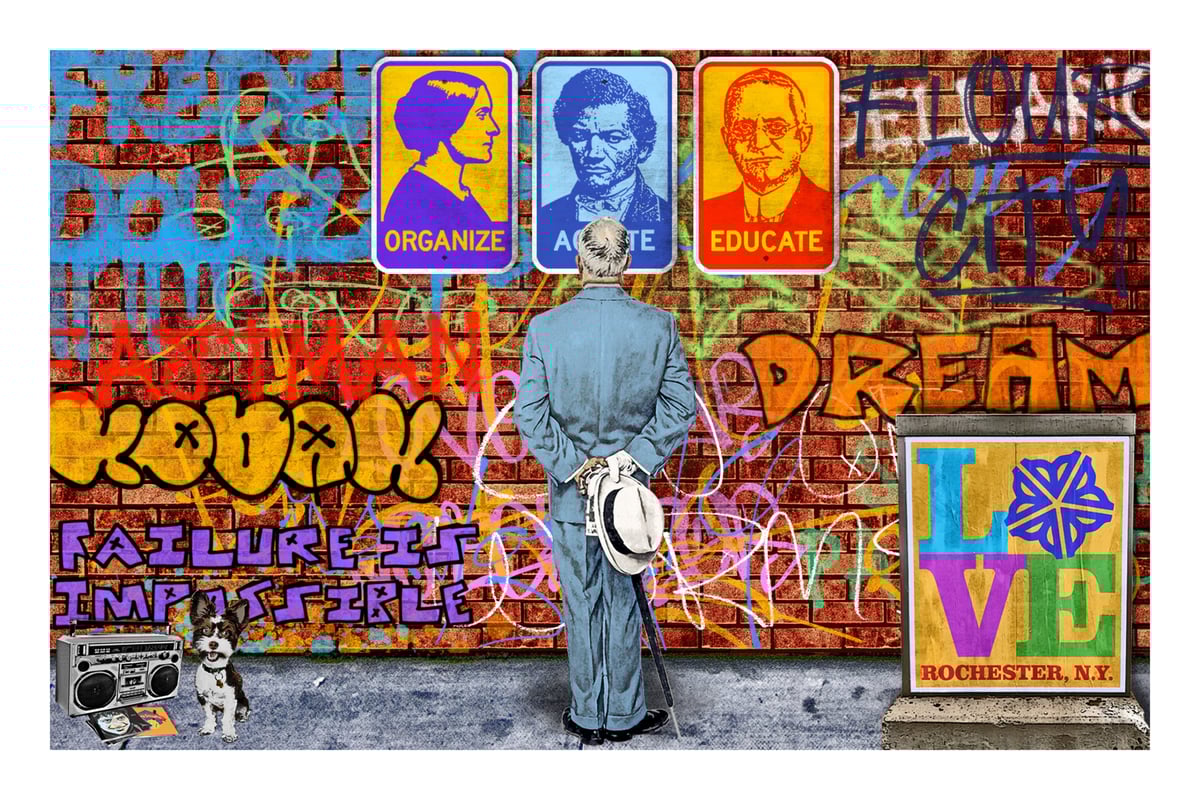 Rochester Wall Postcard | Dellarious