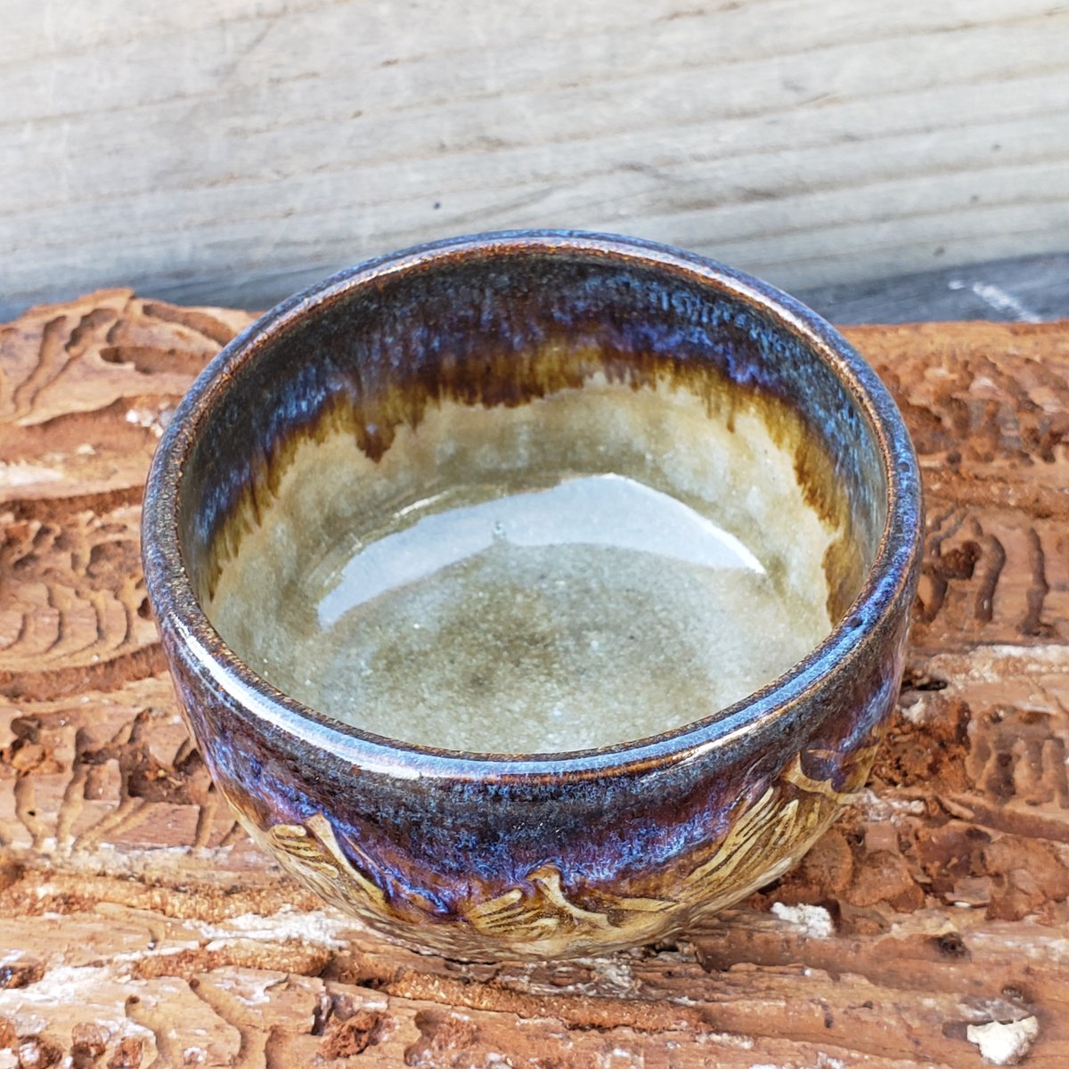 Image of 150ml Nestled in the Woods teacup, Brown stoneware