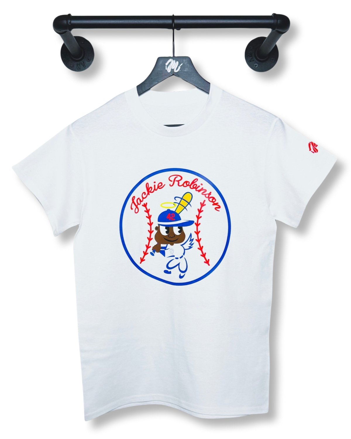 Image of "42" JR Tee-White