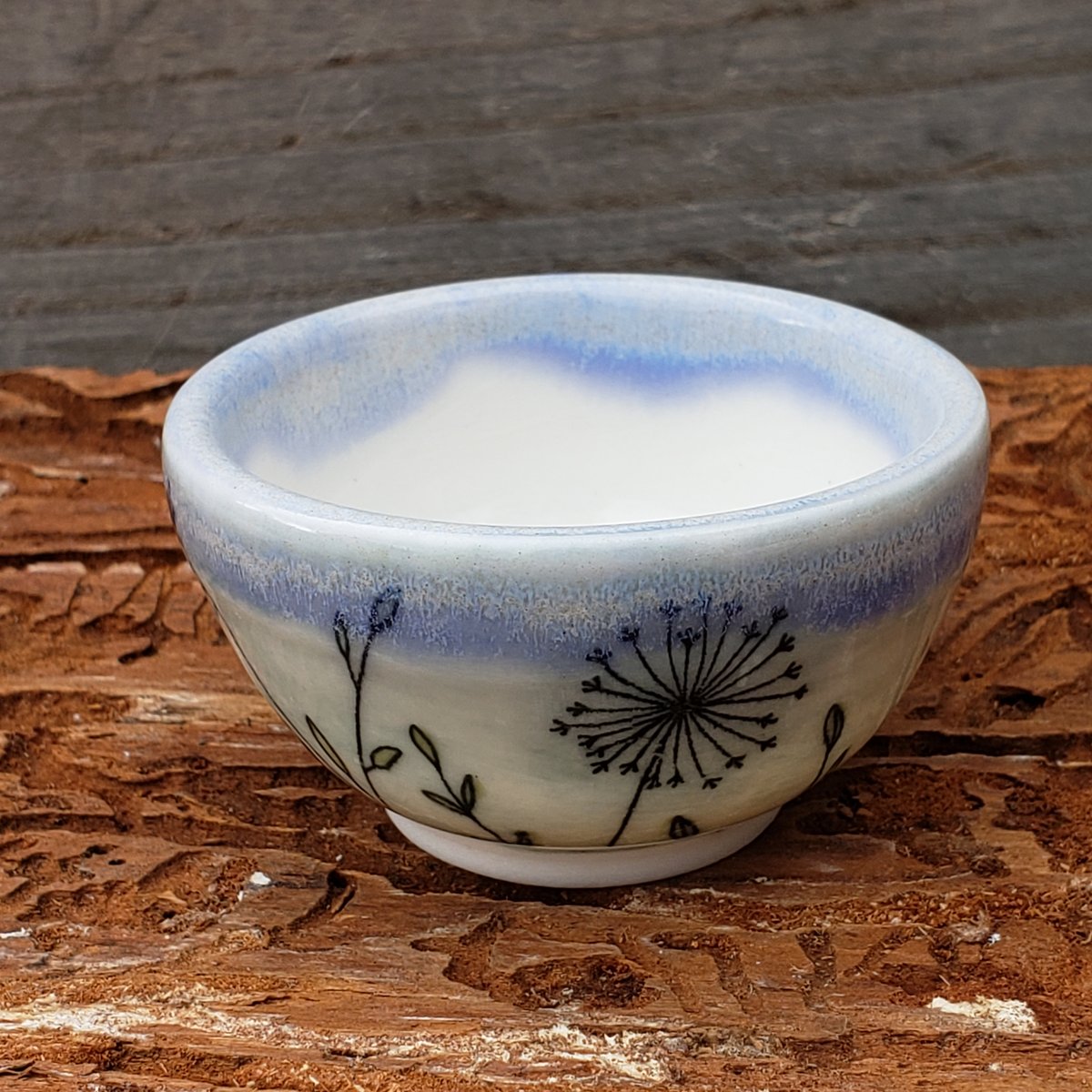 Image of 40ml Meadow Walker tiny teacup, Porcelain #4