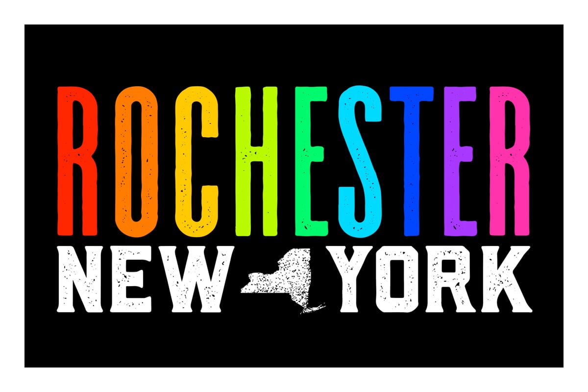 Rochester Colors Postcard | Dellarious