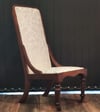 Antique Victorian Mahogany Prie Dieu Prayer Chair