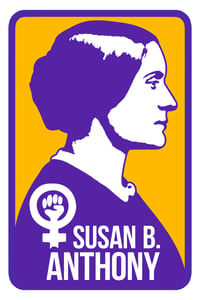 Image 1 of Susan B. Anthony Women's Rights Postcard