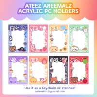 PREORDER - Acrylic Photocard Holder (Keychain and Standee)