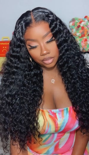 Image of Water Wave 7”x5” HD LACE Closure Wig in 24” 