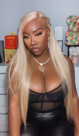 Image of Ash Blonde 13x4 Lace Front Wig in 26”