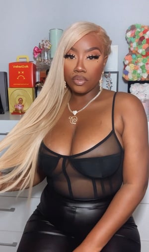 Image of Ash Blonde 13x4 Lace Front Wig in 26”
