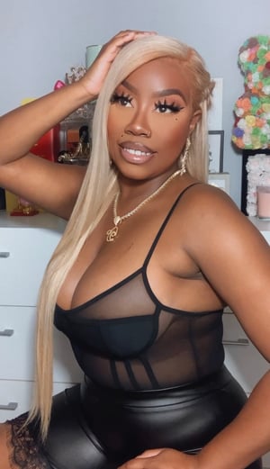 Image of Ash Blonde 13x4 Lace Front Wig in 26”
