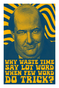 Image 1 of Kevin Malone Office Quote Postcard