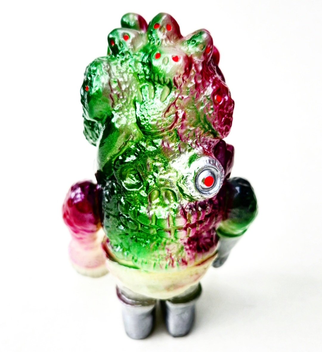 Image of COP-A-SQUAT TOYS painted ZOARB one-off #1 GITD