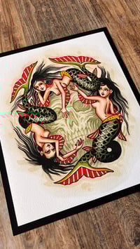 Image 2 of Mermaids and skull