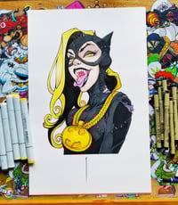 THE CAT ORIGINAL ART SIGNED