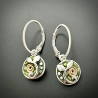 Image 3 of Mosaic Sprout Earrings 