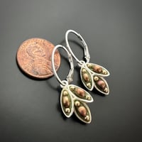 Image 2 of Petal Trio Earrings (reversible!) 