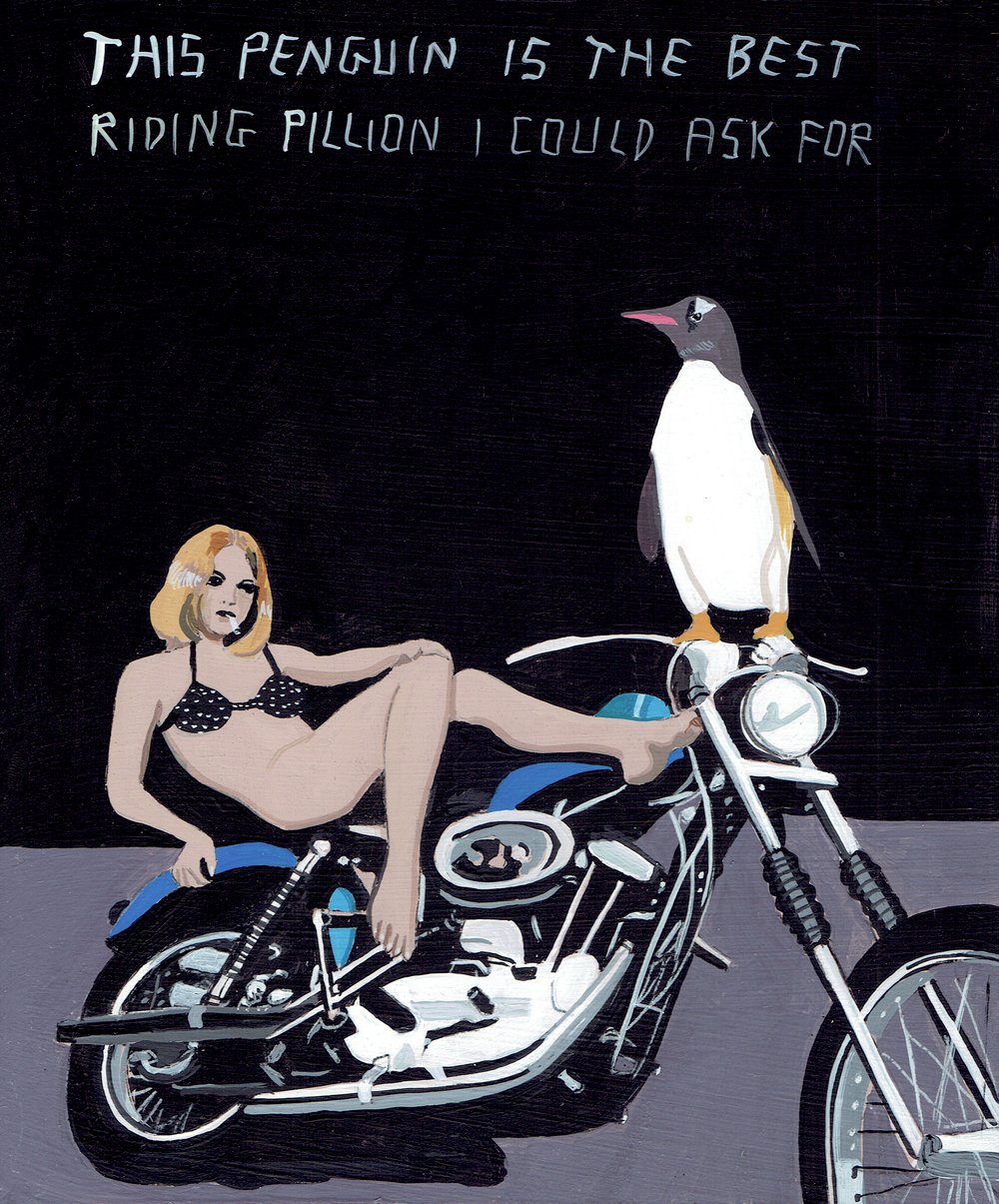 Image of THE RIDING PILLION