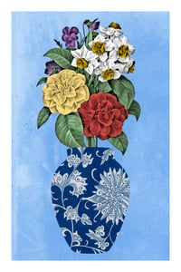 Image 1 of Flower Vase Postcard