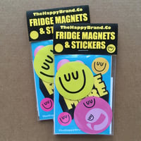 Image 1 of Fridge Magnets and Sticker Pack