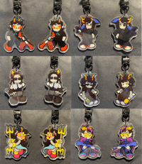 HOMESTUCK HIGH BLOOD TROLL ACRYLIC CHARMS
