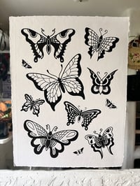 Image 2 of Butterfly print 