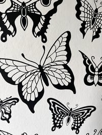 Image 1 of Butterfly print 