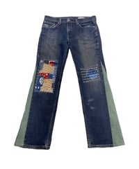 Image 1 of Cross stitch jeans