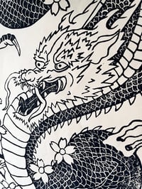 Image 2 of Dragon Block Print
