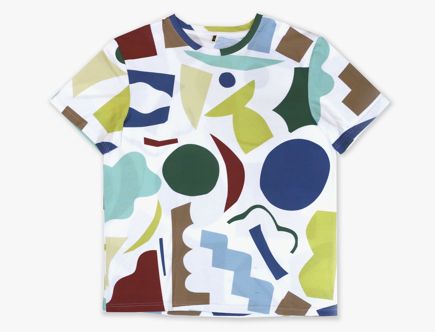Image of COLOR SHAPES UNISEX TSHIRT
