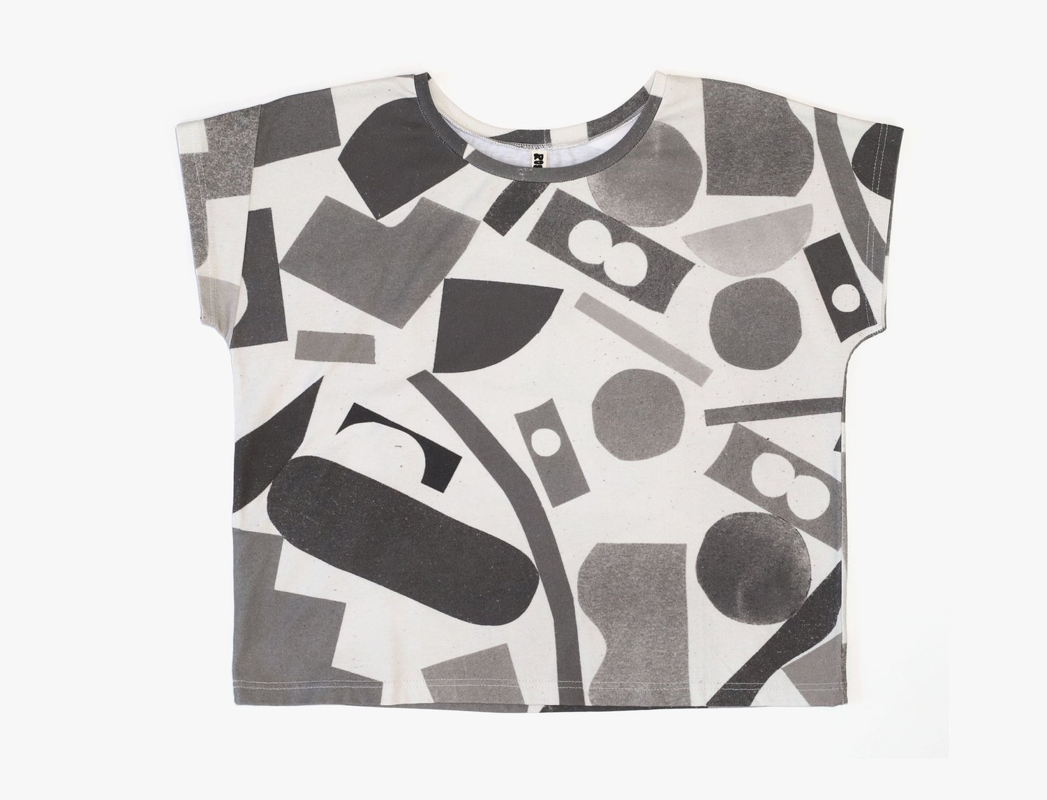 Image of GREY SHAPES TSHIRT