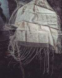 Image 2 of Cream shawl