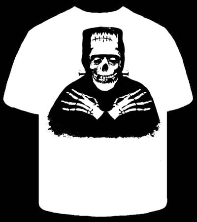 Image of preorder FRANKENFIEND White mens shirt - Ships may 17th
