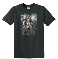 BEYONCE SILVER RENAISSANCE CONCERT GRAPHIC T-SHIRT