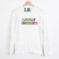 Image 2 of Lovely Beginnings Spring Sweatshirt