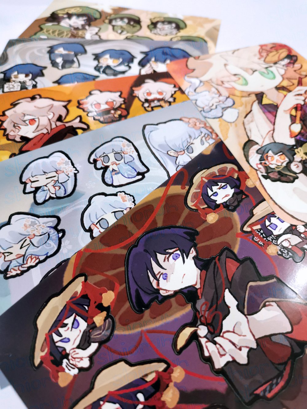 Genshin Impact - Irodori Festival Stickersheets