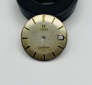 Image of Vintage Omega seamaster gents watch Case/Dial,stainless steel,used, ref#(om-15)
