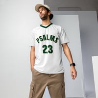 Image 3 of PSALMS 23 Unisex Basketball Jersey